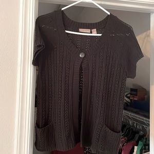 Kim Rogers Black Shrug